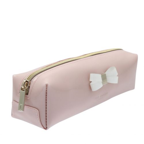 Womens Dusky Pink Franai Bow Make Up Case 80233 by Ted Baker from Hurleys