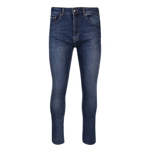 Mens Indigo Branded Skinny Fit Jeans 46752 by Versace Jeans Couture from Hurleys