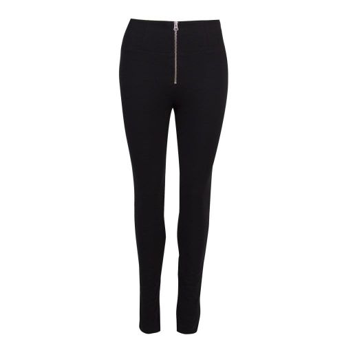 Womens Black High Rise Zip Skinny Jeans 28004 by Freddy from Hurleys