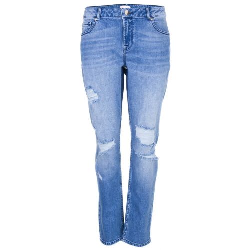 Womens Mid Blue Wash Chelseh Slim Boyfriend Jeans 9061 by Ted Baker from Hurleys