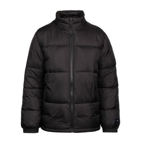 Womens Black Swirl Lined Fibre Down Jacket 93737 by PS Paul Smith from Hurleys