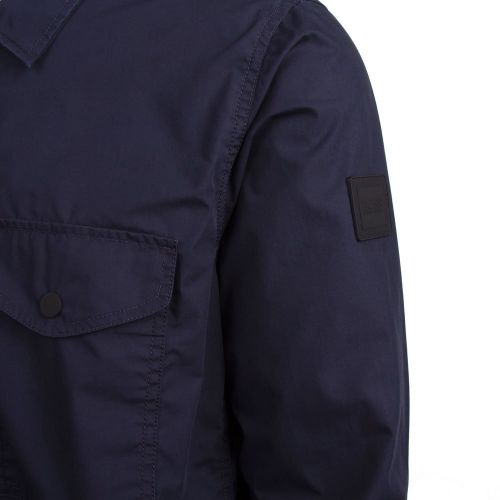 Casual Mens Dark Blue Lovel-zip 7 Overshirt 83756 by BOSS from Hurleys