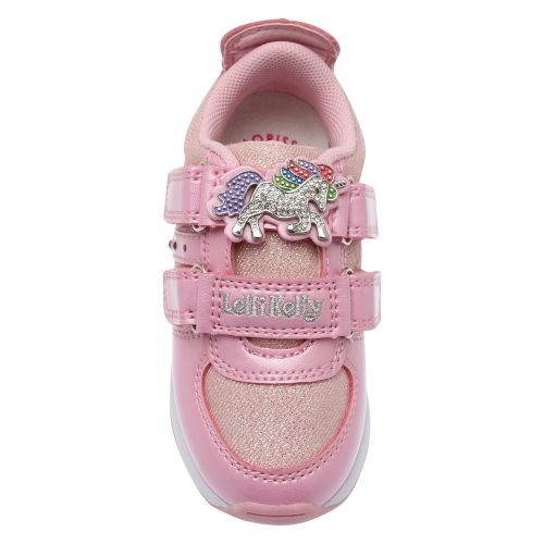 Girls Pink Colorissima Lights Trainers (24-35) 57629 by Lelli Kelly from Hurleys
