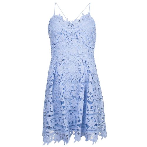 Womens Cashmere Blue Viclarna Lace Strap Dress 8505 by Vila from Hurleys