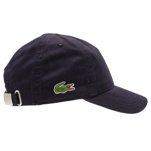 Boys Navy Blue Branded Cap 14829 by Lacoste from Hurleys
