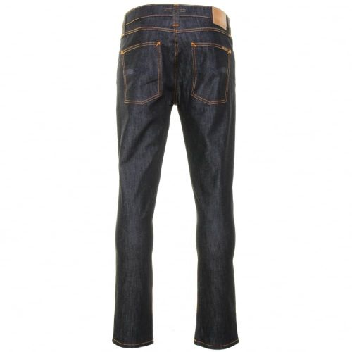 Mens Dry Deep Navy Wash Lean Dean Slim Fit Jeans 44449 by Nudie Jeans Co from Hurleys