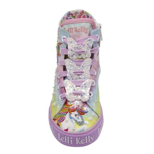 Girls Lilac Unicorn Mid Boots (26-35) 87856 by Lelli Kelly from Hurleys