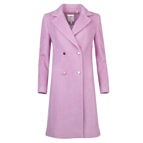 Womens Light Pink Saffra Wool Coat 30042 by Ted Baker from Hurleys