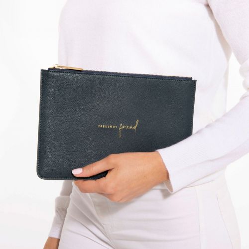 Womens Navy Fabulous Friend Pouch 80324 by Katie Loxton from Hurleys