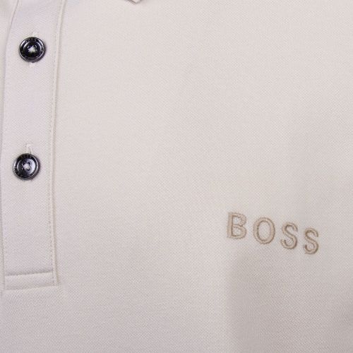 Casual Mens White Passerfast S/s Polo Shirt 91451 by BOSS from Hurleys