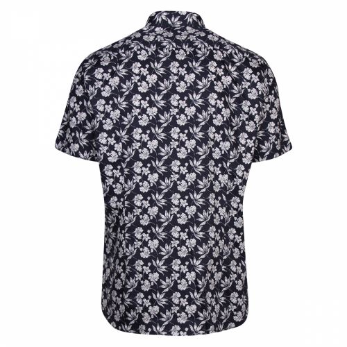 Mens Navy Koalr Floral Print S/s Shirt 36048 by Ted Baker from Hurleys