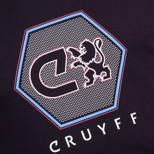 Mens Navy Hex S/s T Shirt 17582 by Cruyff from Hurleys