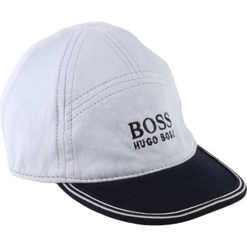 Baby Pale Blue Branded Cap 7402 by BOSS from Hurleys