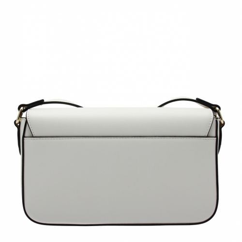 Womens White Metal Heart Crossbody Bag 57915 by Love Moschino from Hurleys