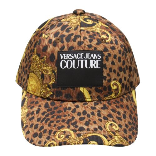 Mens Gold Leo Baroque Patch Cap 43703 by Versace Jeans Couture from Hurleys