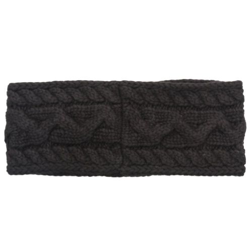 Womens Black Cable Knitted Headband 62389 by UGG from Hurleys