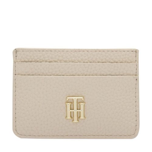 Womens Classic Beige Soft Card Holder 89189 by Tommy Hilfiger from Hurleys