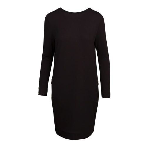 Womens Black Shuttle Midi Dress 81515 by Barbour International from Hurleys