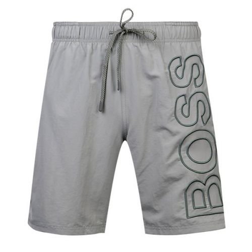 Mens Pastel Green Large Logo Whale Swim Shorts 109889 by BOSS from Hurleys