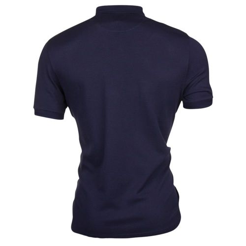 Mens Navy Witnay Textured S/s Polo Shirt 14213 by Ted Baker from Hurleys