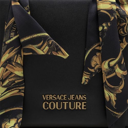 Womens Black Garland Scarf Small Tote Cross Body Bag 100988 by Versace Jeans Couture from Hurleys