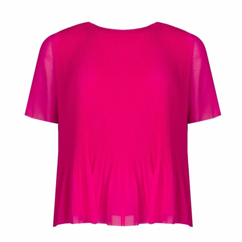 Womens Pink Pleated Blouse 28674 by PS Paul Smith from Hurleys