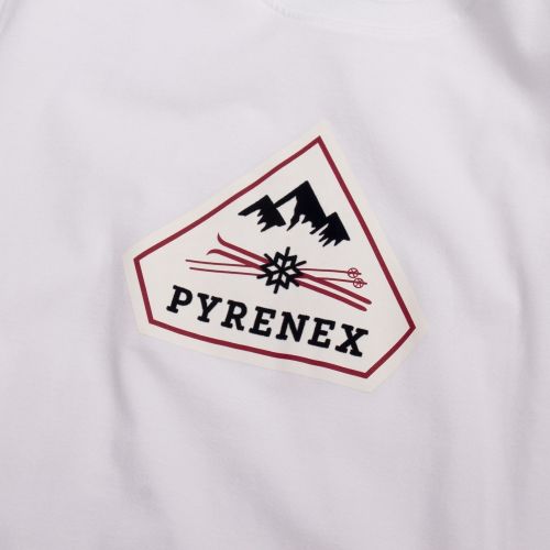 Mens White Karel Logo S/s T Shirt 59401 by Pyrenex from Hurleys