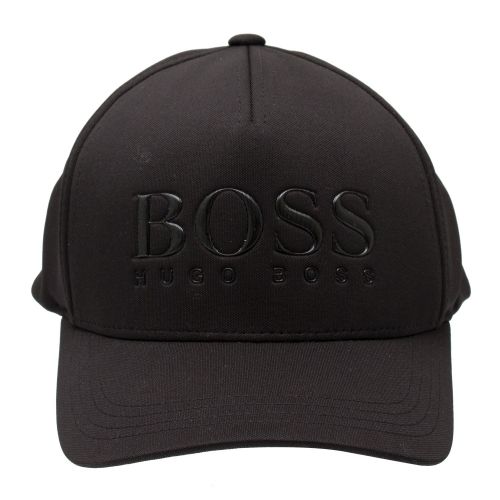 Athleisure Mens Black Cap-Cable Cap 57308 by BOSS from Hurleys
