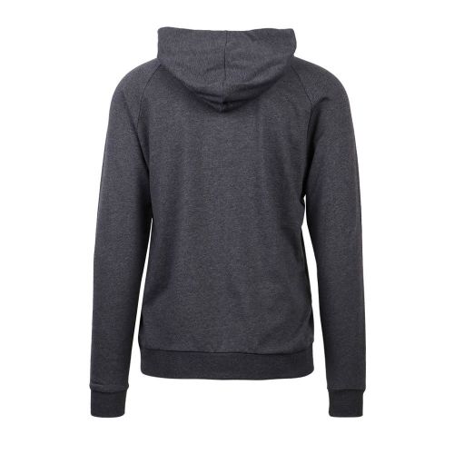 Mens Medium Grey Authentic Hooded Zip Through Sweat Top 99243 by BOSS from Hurleys