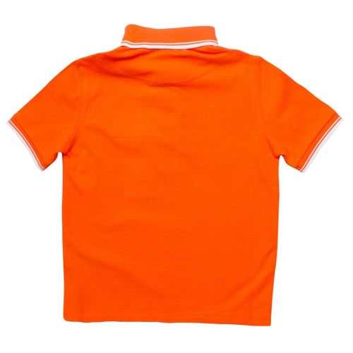 Boys Orange Tipped S/s Polo Shirt 13291 by BOSS from Hurleys