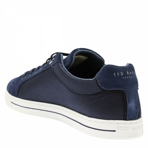 Mens Dark Blue Eeril Trainers 30376 by Ted Baker from Hurleys