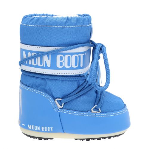 Boys Azure Mini Nylon Boots (19/22) 96249 by Moon Boot from Hurleys