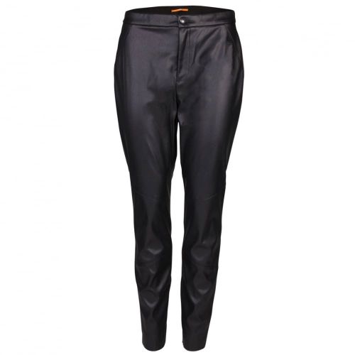 Casual Womens Black Saby PU Pants 19232 by BOSS from Hurleys