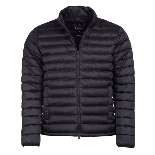 Mens Black Impeller Quilted Jacket 93956 by Barbour International from Hurleys