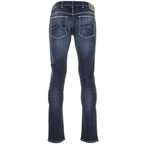 Mens Blue J23 Slim Fit Jeans 73073 by Armani Jeans from Hurleys