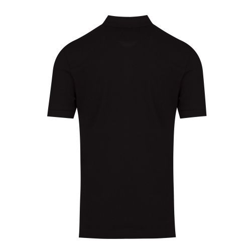 Mens Black Metal Peace Slim Fit S/s Polo Shirt 43162 by Love Moschino from Hurleys