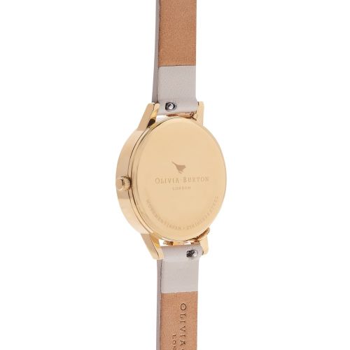 Womens Nude & Gold Case Cuff Midi Dial Watch 26041 by Olivia Burton from Hurleys