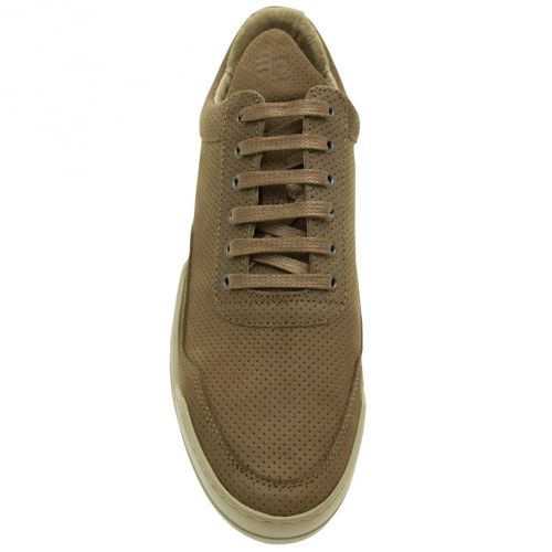 Mens Dark Green Low Top Ghost Microlane Trainers 15830 by Filling Pieces from Hurleys