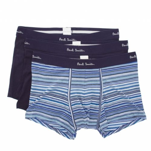Mens Navy 3 Pack Trunks 35674 by PS Paul Smith from Hurleys