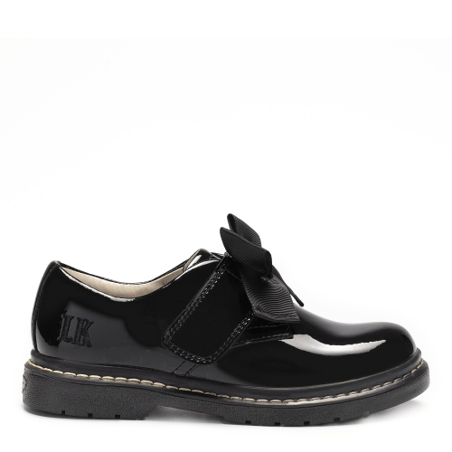 Girls Black Patent Irene Shoes (26-38) 99802 by Lelli Kelly from Hurleys