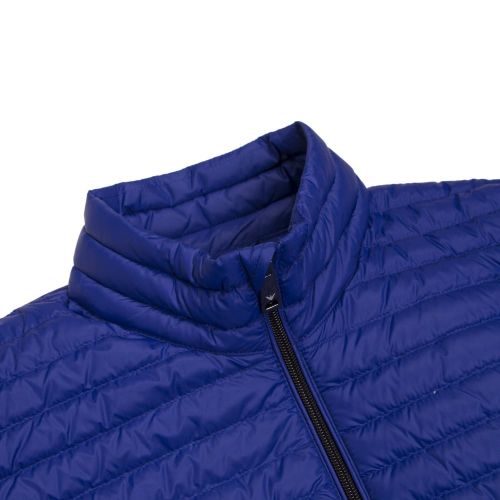 Mens Blue Padded Down Gilet 22274 by Emporio Armani from Hurleys