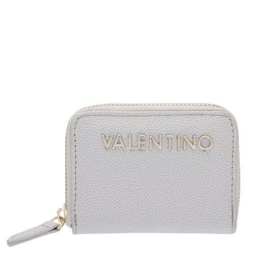Womens Grey Divina Small Zip Around Purse 37909 by Valentino from Hurleys