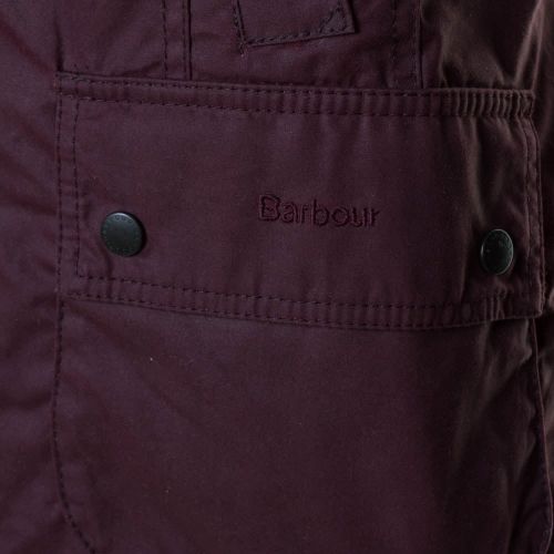 Lifestyle Womens Burgundy Classic Beadnell Waxed Jacket 60684 by Barbour from Hurleys