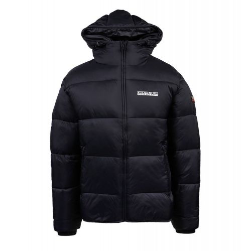 Mens Black A-Suomi Padded Jacket 98959 by Napapijri from Hurleys