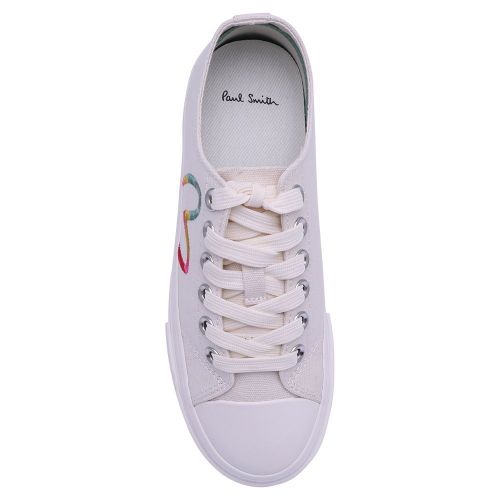 Womens Off White Kinsey Heart Canvas Trainers 105452 by PS Paul Smith from Hurleys