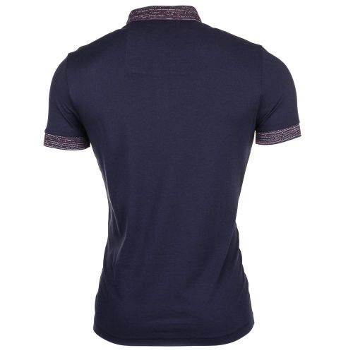 Mens Dark Blue Pilipe S/s Polo Shirt 68240 by BOSS Orange from Hurleys