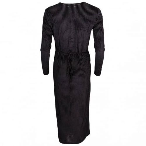 Womens Black Visainto Velvetine Maxi Dress 11252 by Vila from Hurleys