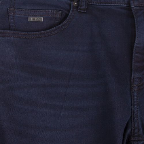 Casual Mens Darkest Blue Delaware BC-L-P Slim Fit Jeans 56979 by BOSS from Hurleys