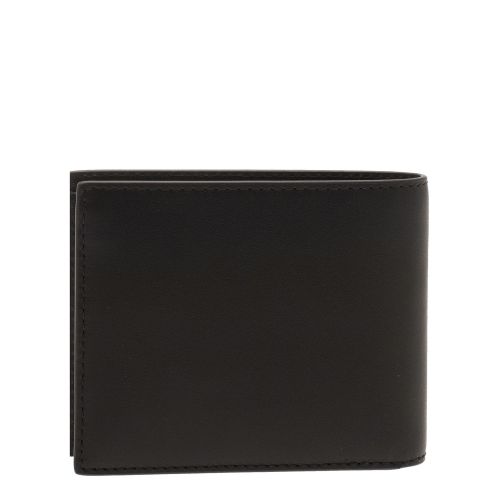 Mens Black Branded Leather Wallet 31052 by Lacoste from Hurleys