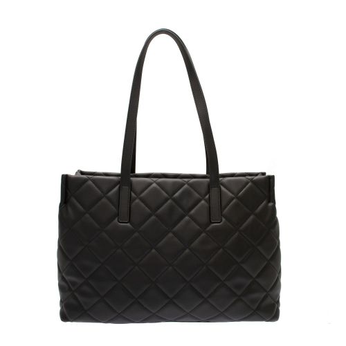 Womens Black Ocarina Quilted Shopper Bag 75488 by Valentino from Hurleys